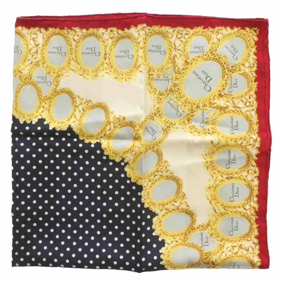 Christian Dior（クリスチャン・ディオール） スカーフ 大判 絹 シルク