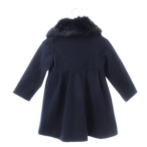 ANNA SUI（アナスイ） ANNA SUI mini ステンカラーコート ファーカラー 