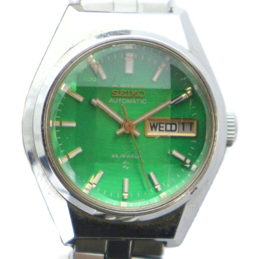セイコー5★オーバホール済★デイデイト★自動巻★ヴィンテージ70S★グリーン Vintage seiko 5 - Etsy 日本