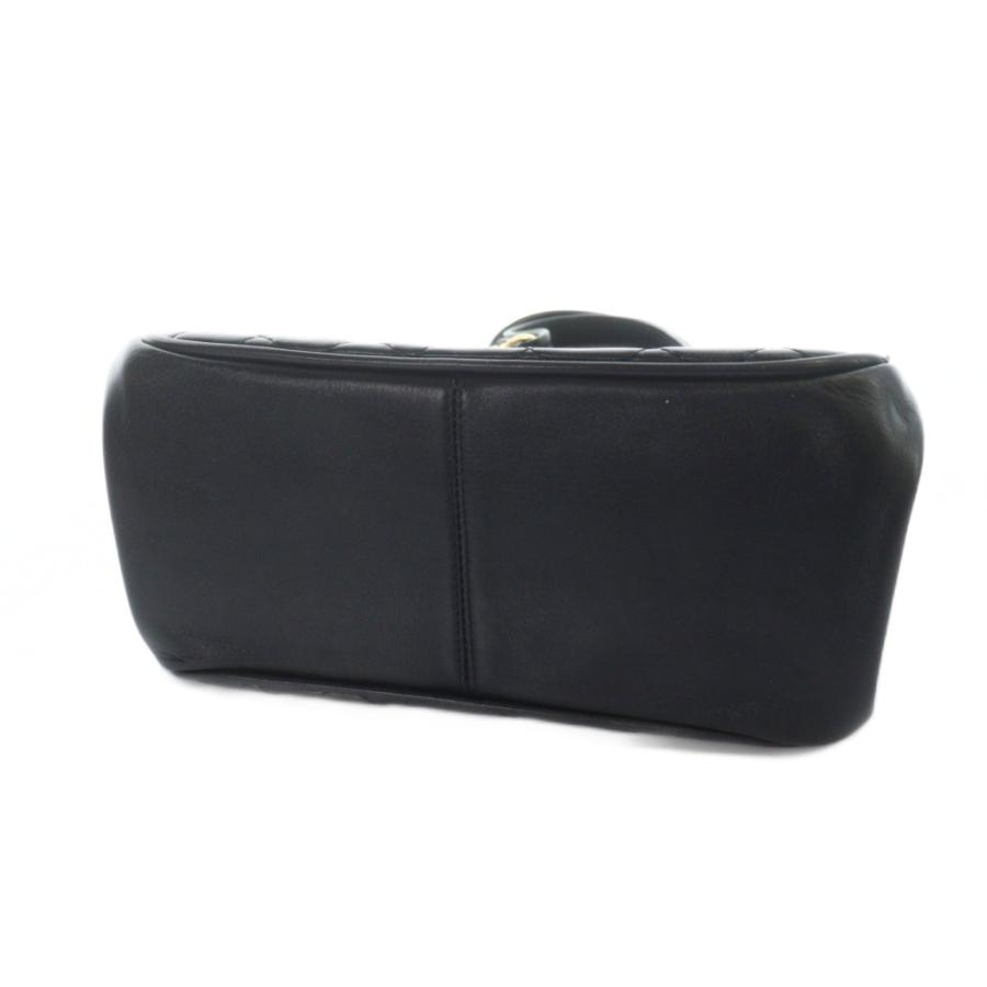 ロベルタディカメリーノ　ベルベット ハンドバッグ 黒 ゴールド金具 ROBERTA DI CAMERINO（ロベルタ ディ カメリーノ）ハンドバッグ