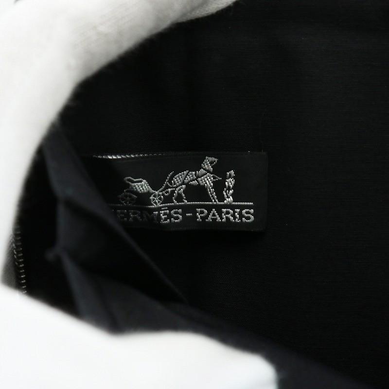 HERMES（エルメス） エールラインパースGM 長財布 キャンバス ラウンド