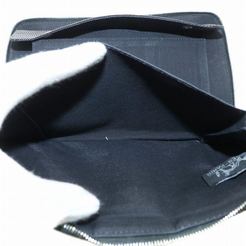 HERMES（エルメス） エールラインパースGM 長財布 キャンバス ラウンド