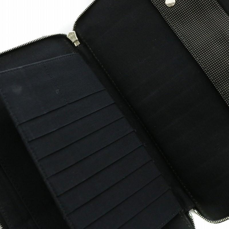 HERMES（エルメス） エールラインパースGM 長財布 キャンバス ラウンド