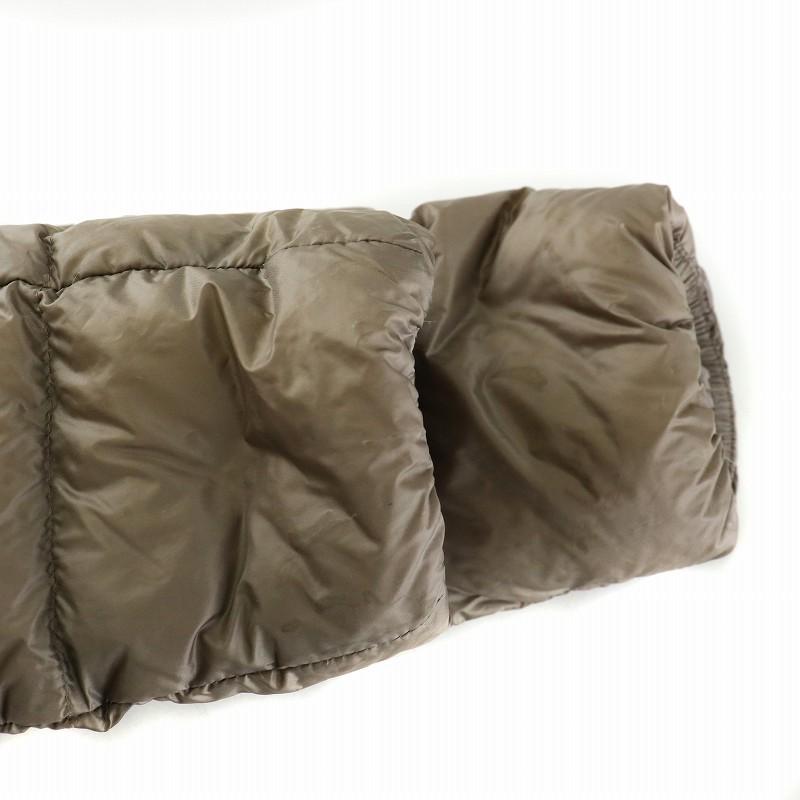 モンクレール MONCLER ANET アネット ダウンジャケット スタンドカラー ロゴ 00 XS 茶 ブラウン A20934638449 ■GY18 /MQ レディースの画像