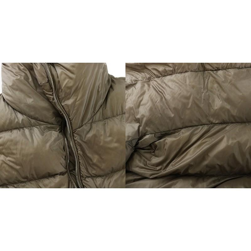 モンクレール MONCLER ANET アネット ダウンジャケット スタンドカラー ロゴ 00 XS 茶 ブラウン A20934638449 ■GY18 /MQ レディースの画像