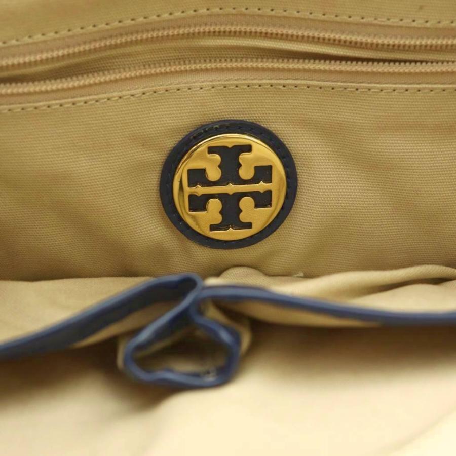 TORY BURCH（トリーバーチ） トートバッグ キャンバス エナメル 切替