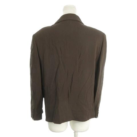 ダックス DAKS スーツ ジャケット 13ABR スカート 73-99 茶 ブラウン