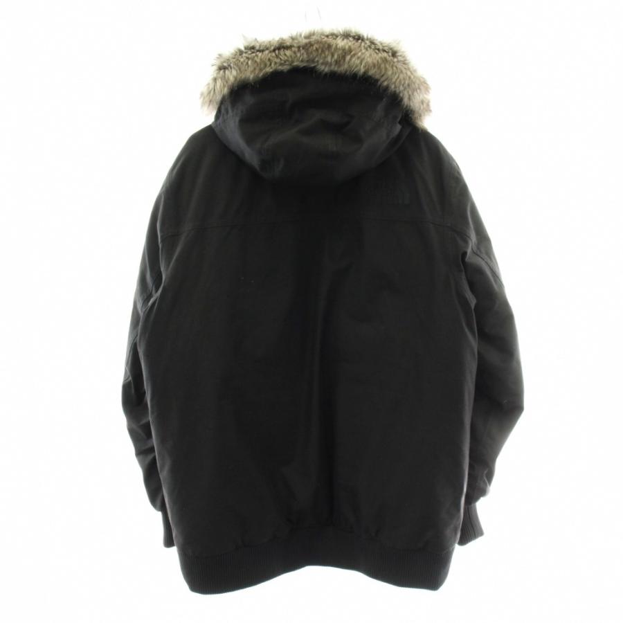 ザノースフェイス THE NORTH FACE HYVENT ゴッサム ジャケット ダウン Gotham Jacket L 黒 ブラック ファー フード ND51505Z /PP_1