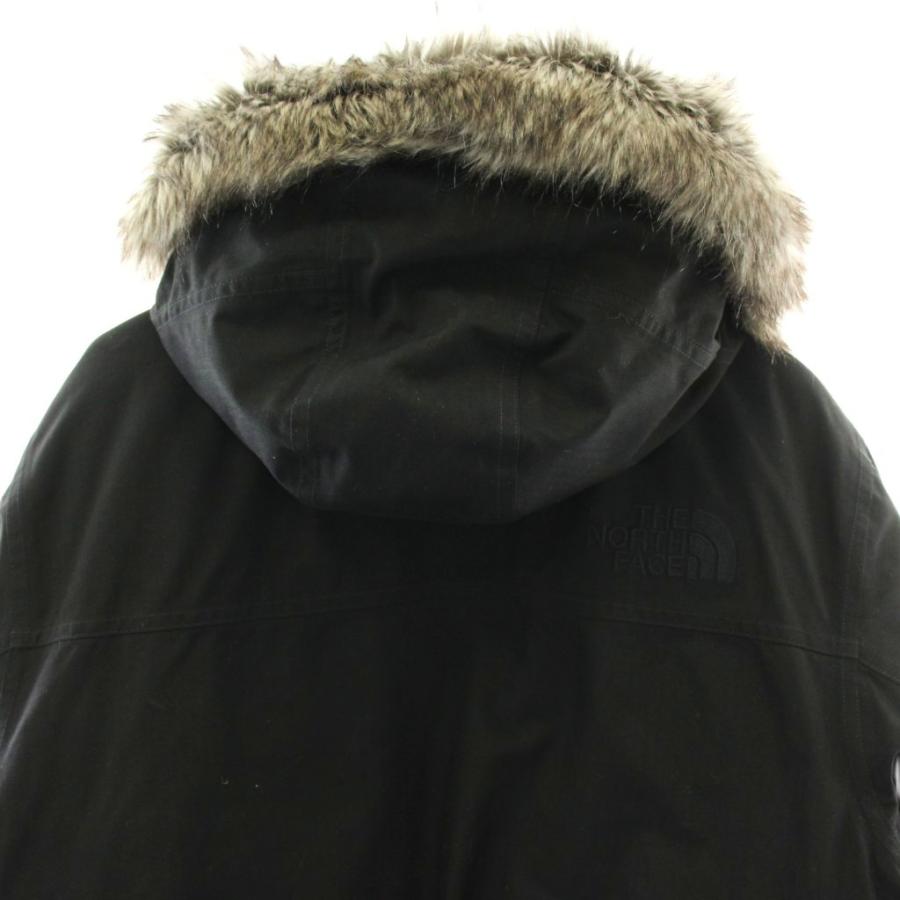 ザノースフェイス THE NORTH FACE HYVENT ゴッサム ジャケット ダウン Gotham Jacket L 黒 ブラック ファー フード ND51505Z /PP_3