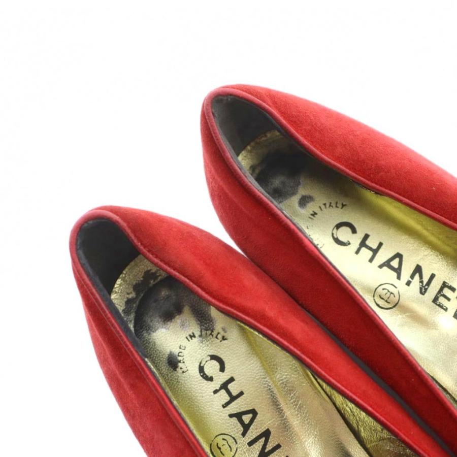 CHANEL シャネル　ココマーク　ポインテッドトゥ　パンプス　23cm CHANEL（シャネル） パンプス ポインテッドトゥ ロゴ スエード ココ