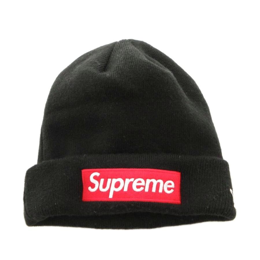Supreme（シュプリーム） ×ニューエラ ビーニー ニットキャップ ニット