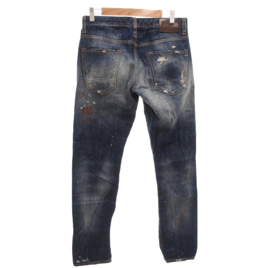 レイン イタリア REIGN ITALIA デニムパンツ ジーンズ ダメージ加工 