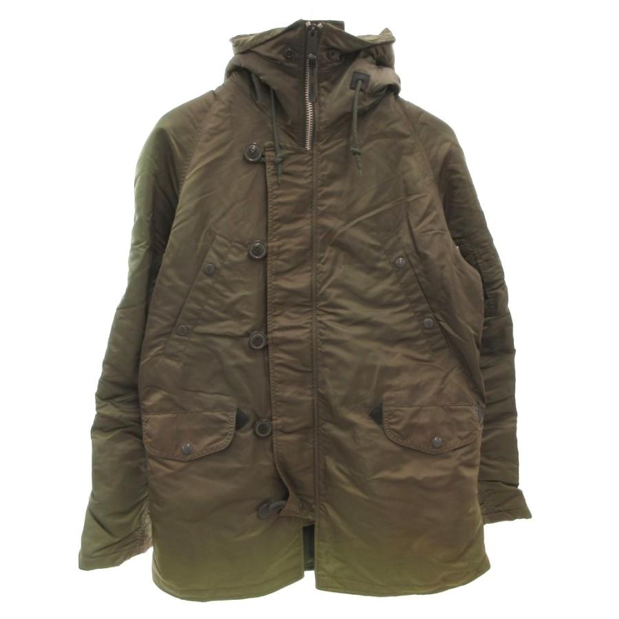 アルファ ALPHA INDUSTRIES N-3B フライトジャケット フード フェイク
