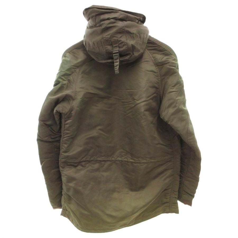 アルファ ALPHA INDUSTRIES N-3B フライトジャケット フード フェイク