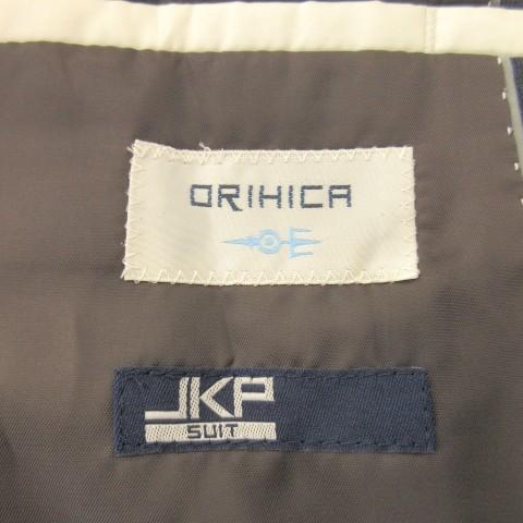 オリヒカ ORIHICA JKP SUIT スーツ セットアップ スリーピース A5 紺