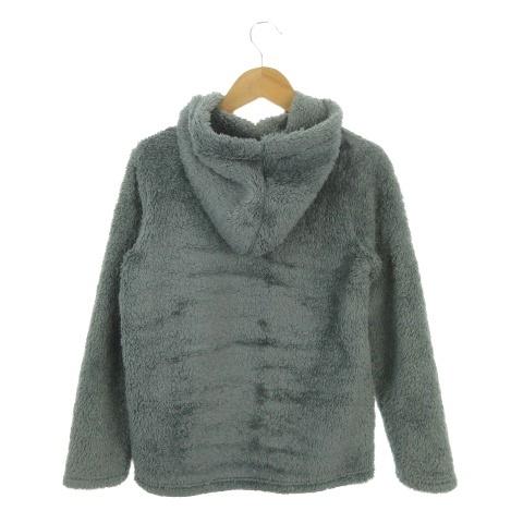 パタゴニア Patagonia フリースパーカー アウトドア 女の子 L 12 緑 