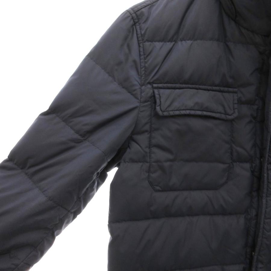 ヘルノ HERNO POLAR-TECH ポーラテック ダウンコート ハーフ丈 44 紺