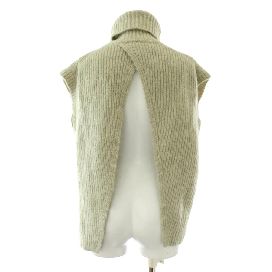 ZARA（ザラ） ニットベスト ウール混 アルパカ混 プルオーバー
