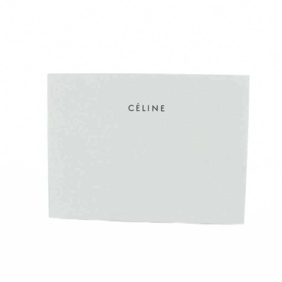 CELINE（セリーヌ） ラージ ジップドウォレット 長財布 ロゴ レザー