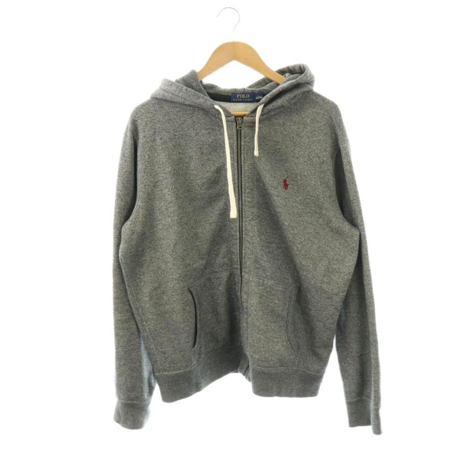 ポロ ラルフローレン POLO RALPH LAUREN ジップアップパーカー ロゴ 裏