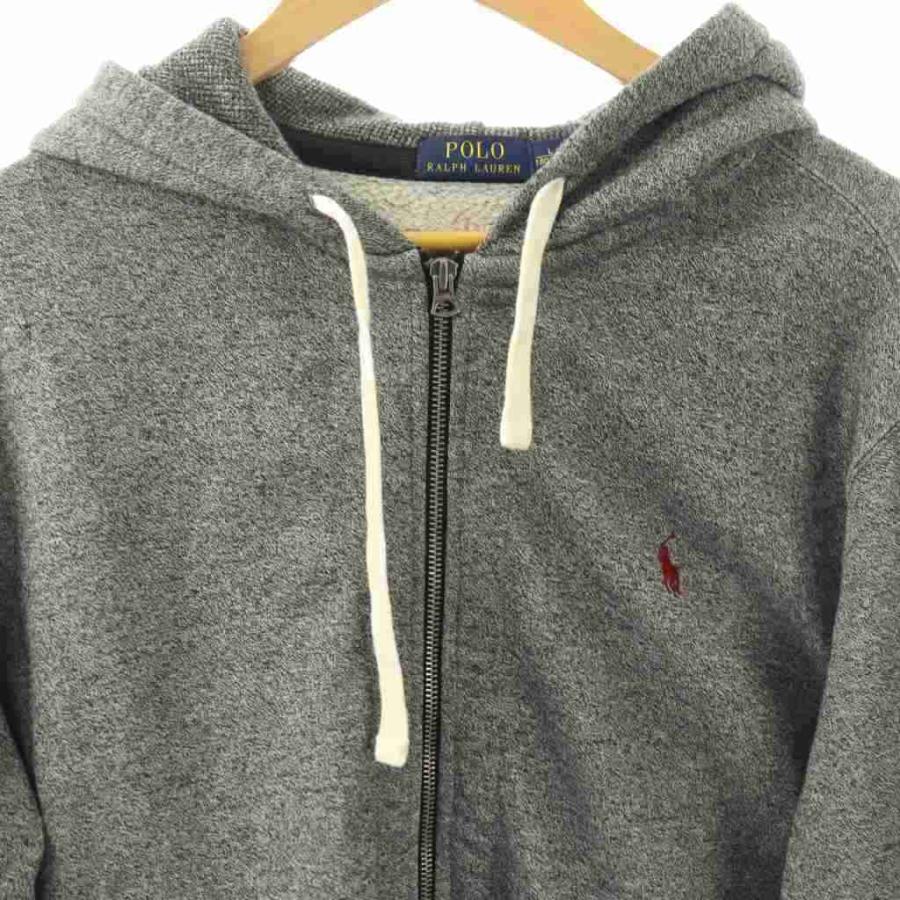 ポロ ラルフローレン POLO RALPH LAUREN ジップアップパーカー ロゴ 裏