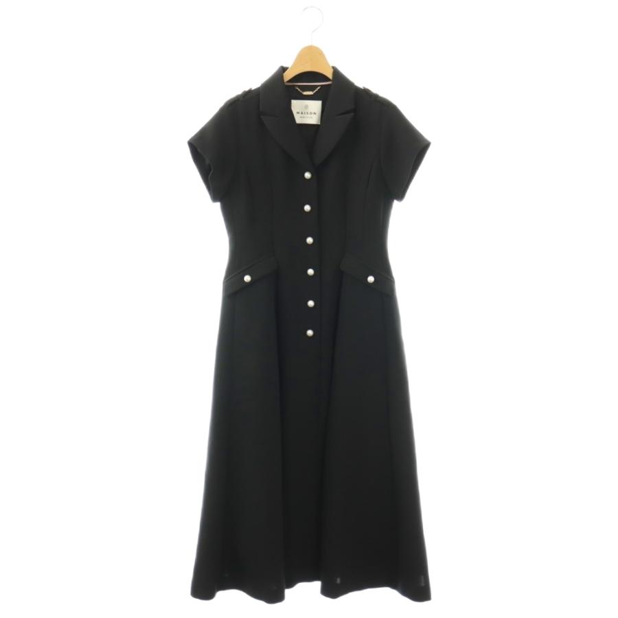 ワンピース MAISON HER LIP TO PearlButton Dress メゾンハーリップトゥ MAISON Her lip to 25SS Pearl Button Dress
