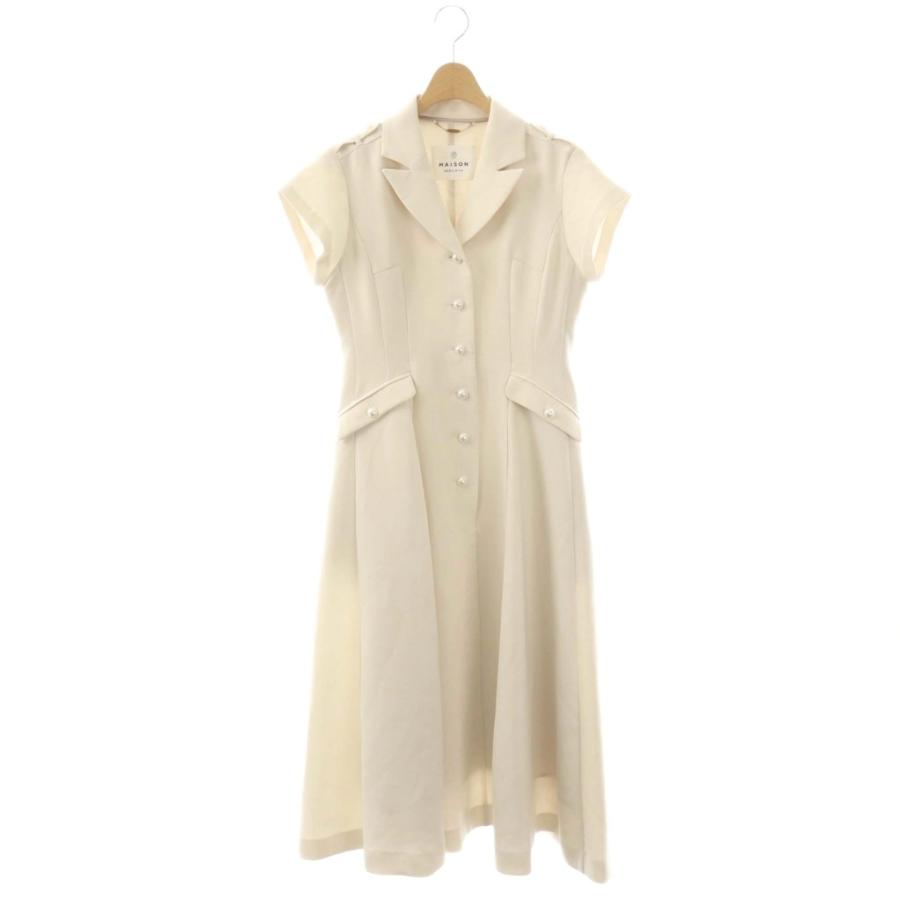 ワンピース MAISON HER LIP TO PearlButton Dress メゾンハーリップトゥ MAISON Her lip to 25SS Pearl Button Dress