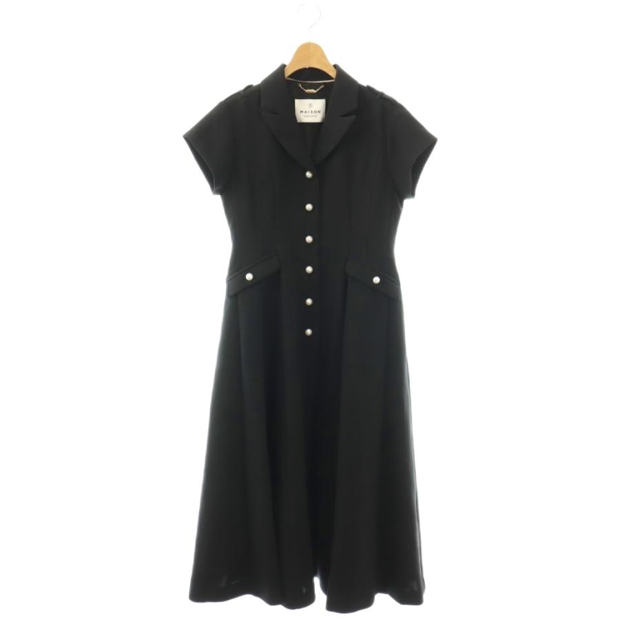 ワンピース MAISON HER LIP TO PearlButton Dress メゾンハーリップトゥ MAISON Her lip to 25SS Pearl Button Dress