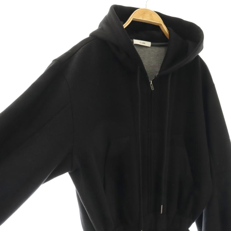 クラネ CLANE HOODED SWEAT ALL IN ONE オールインワン パンツ 長袖 1
