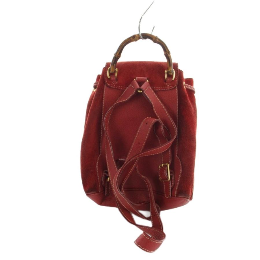 GUCCI（グッチ） ヴィンテージ バンブー ミニ リュックサック 巾着