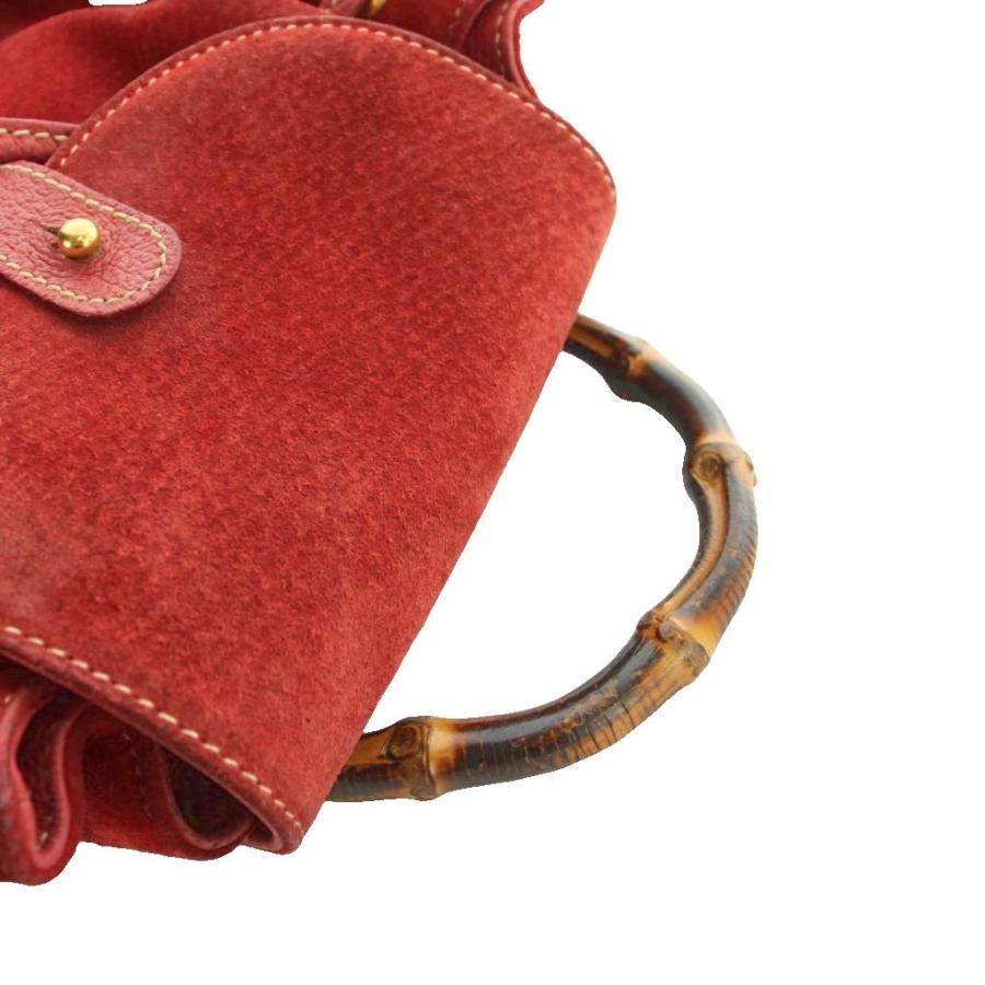 GUCCI（グッチ） ヴィンテージ バンブー ミニ リュックサック 巾着