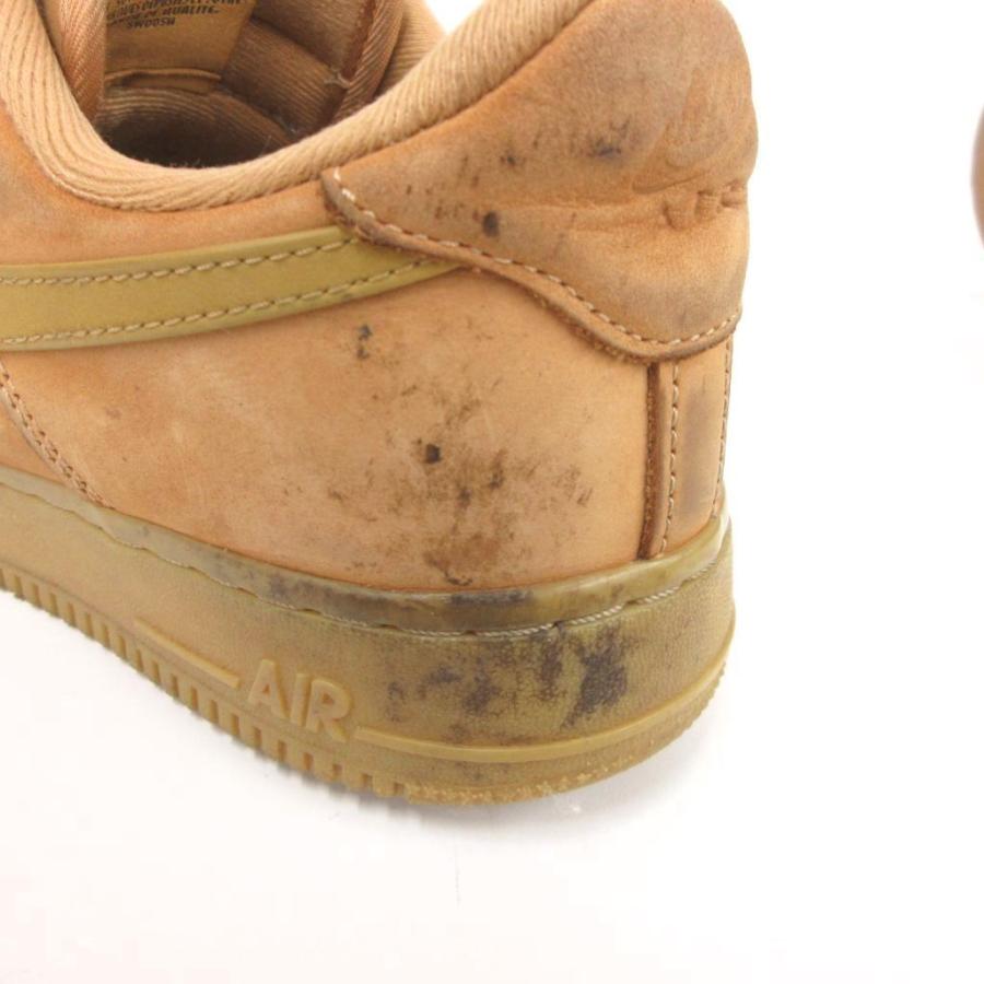 NIKE（ナイキ） スニーカー 26cm AIR FORCE 1 茶色 ライトブラウン 靴