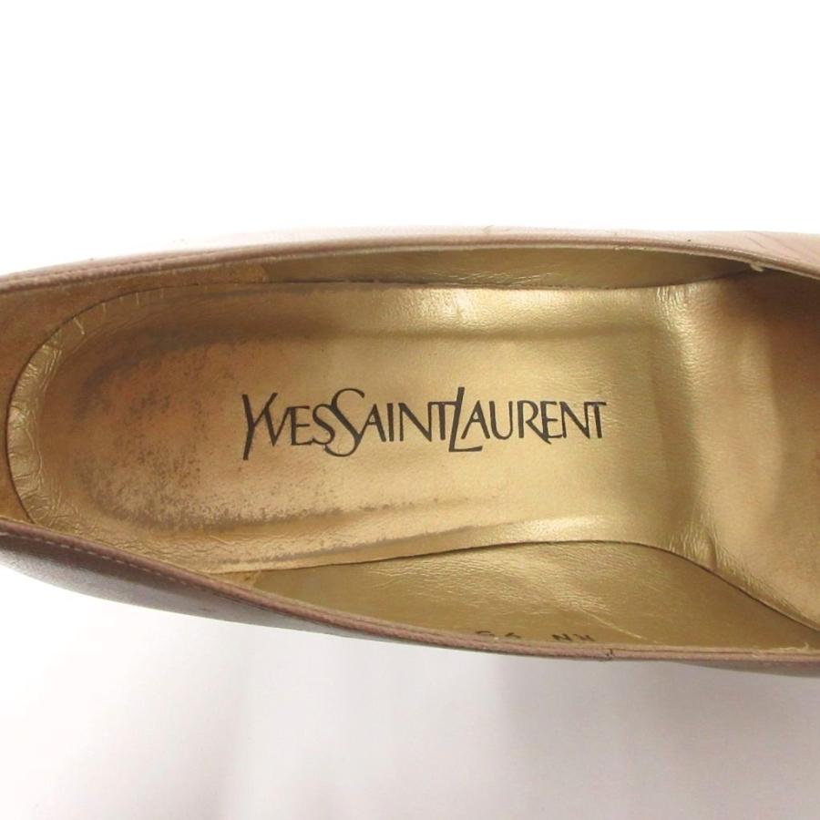 Yves Saint Laurent（イヴ・サンローラン） パンプス シューズ 35.5 茶