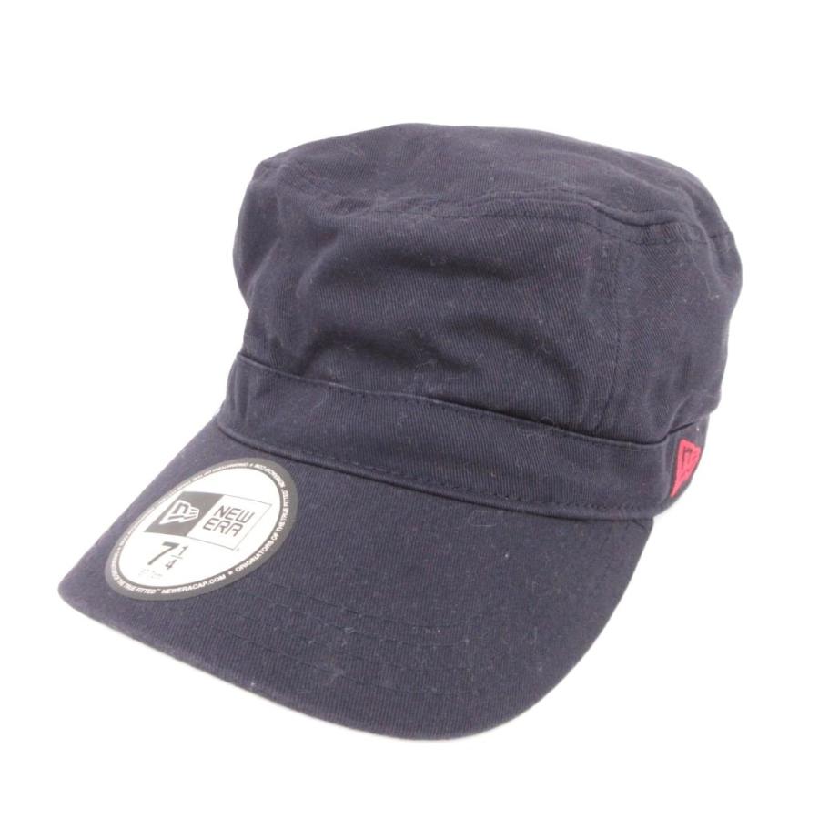 ニューエラ NEW ERA キャップ キャスケット 帽子 57.5 紺 ネイビー