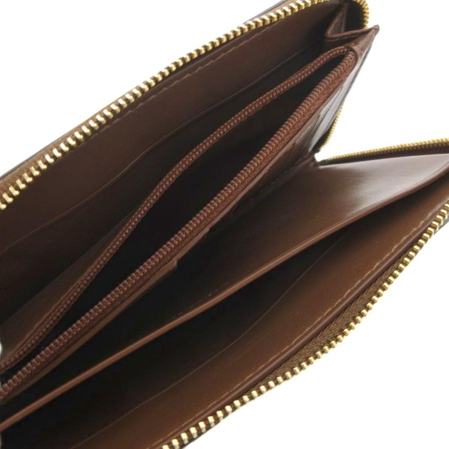 COACH（コーチ） 長財布 ウォレット 茶 ブラウン シグネチャー柄