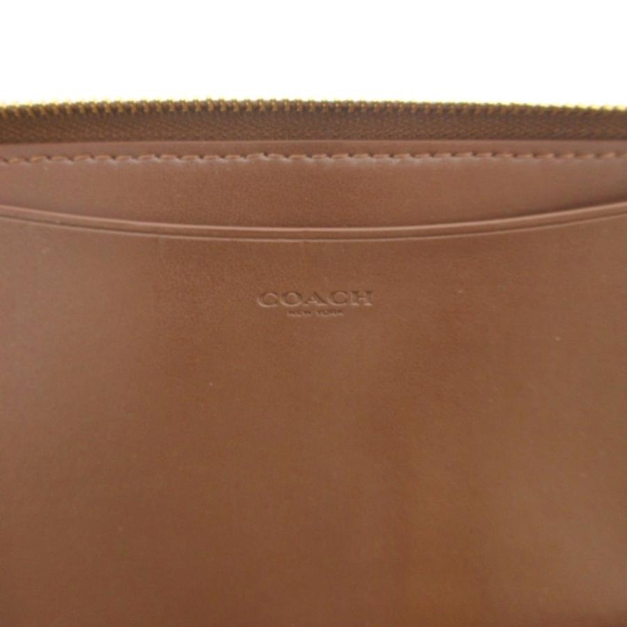 COACH（コーチ） 長財布 ウォレット 茶 ブラウン シグネチャー柄