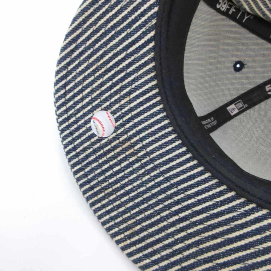 ニューエラ NEW ERA 59 FIFTY キャップ 帽子 7 3/4 紺 ネイビー 白