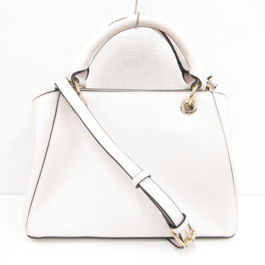 アンドシュエット &chouette ハンドバッグ ショルダー ベージュ ロゴ 