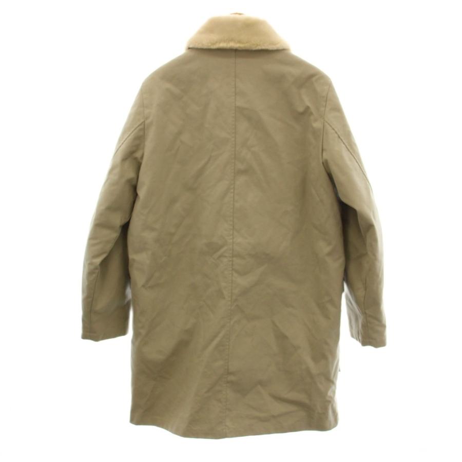DKNY ベージュ ロングコート DKNY Women's Belted Notched-Collar Faux-Shearling Coat, Created