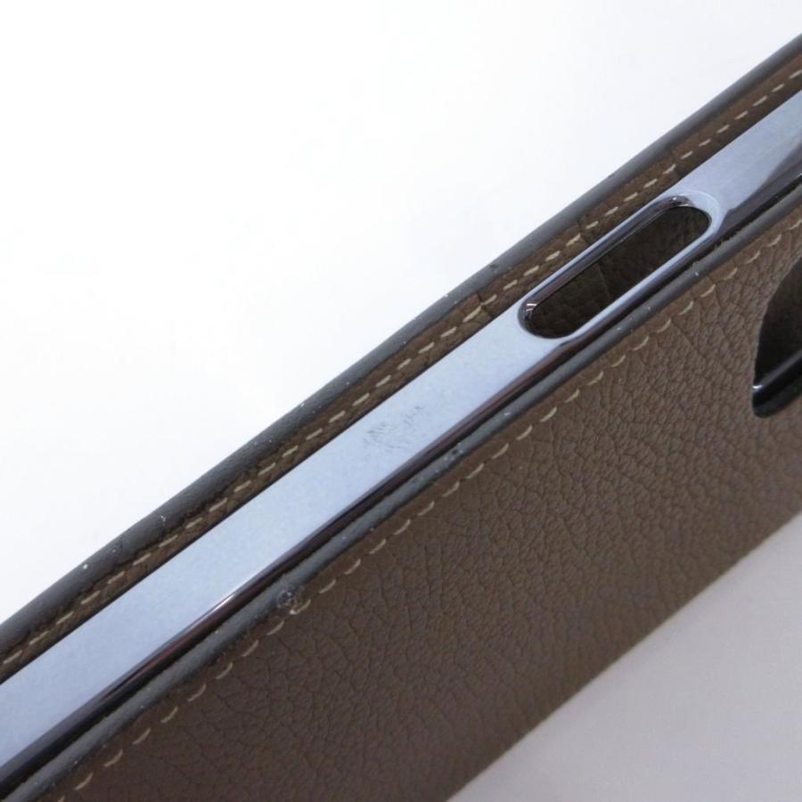 ボナベンチュラ BONAVENTURA スマホ iPhoneケース カバー レザー 茶