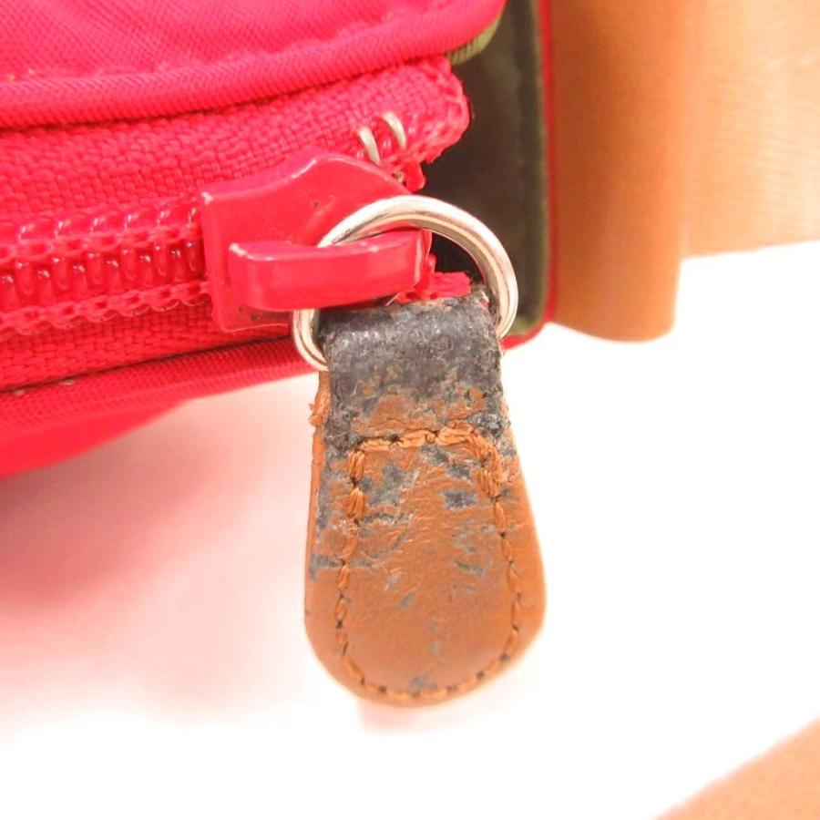 Kitamura（キタムラ） ショルダーバッグ 斜めがけ 赤 レッド 茶 