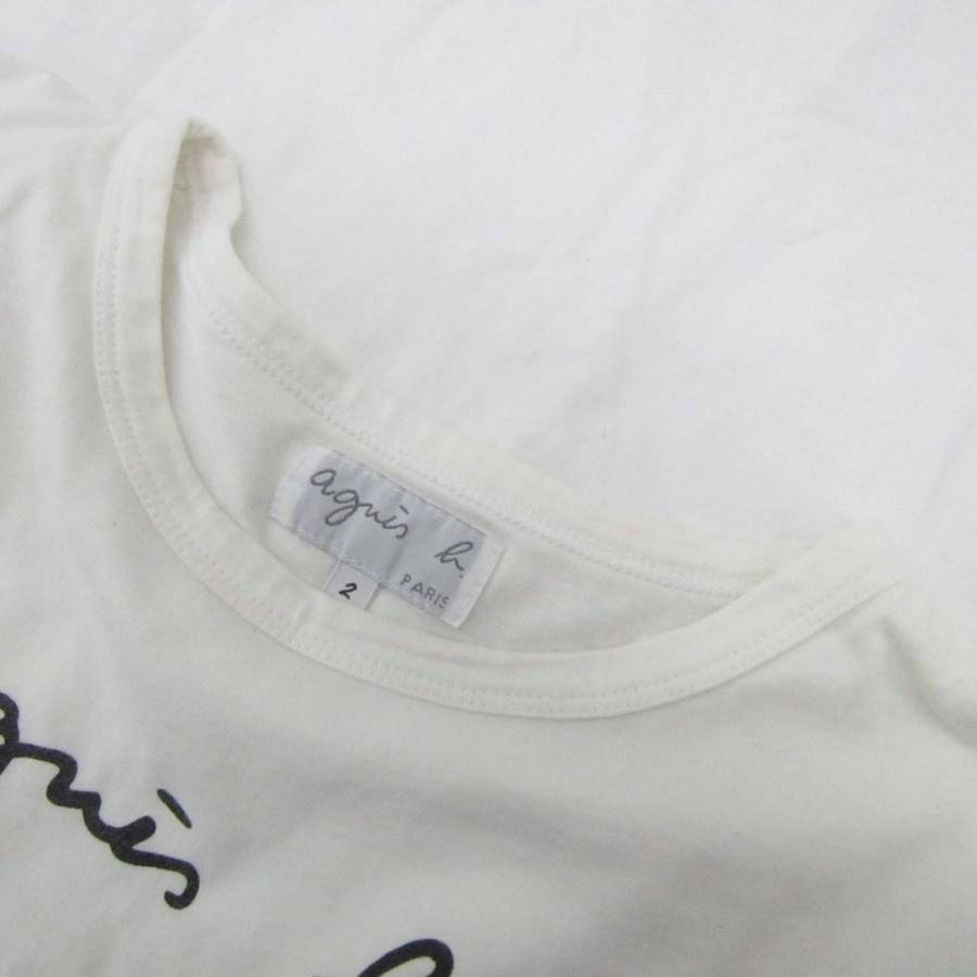 agnes b.（アニエスベー） agnes b. Tシャツ カットソー 2 M 白 半袖