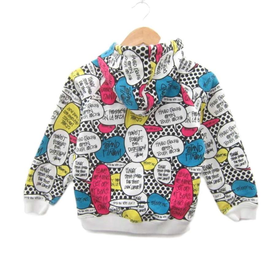 STUSSY（ステューシー） ジャケット パーカー ミドル丈 総柄 マルチ 