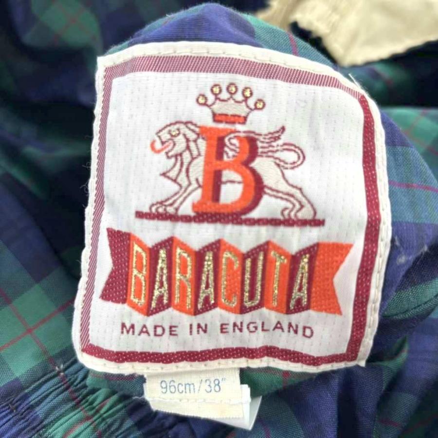 バラクータ BARACUTA ハリントンジャケット 上着 リバーシブル M 