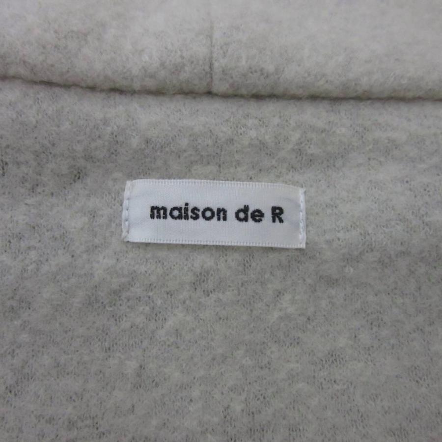 メゾン・ド・アール MAISON de R コート ウール F オフホワイト 