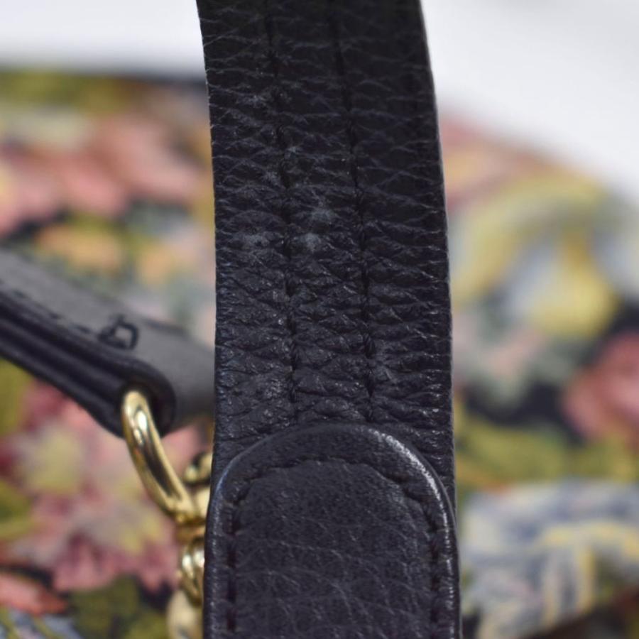 シンクビー! Think Bee トートバッグ ハンドバッグ フロントジップ 花