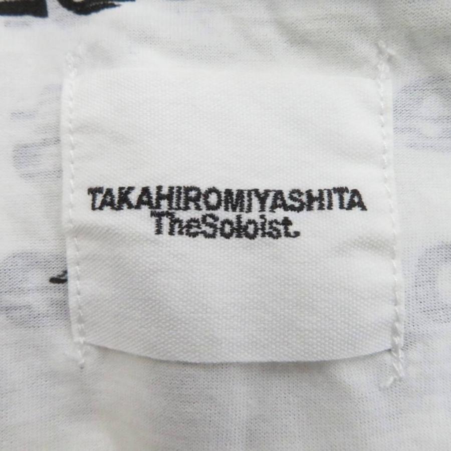 タカヒロミヤシタザソロイスト TAKAHIRO MIYASHITA The Soloist. Tシャツ カットソー 44 白 プリント 半袖 クルーネック ■GY99 メンズ |  | 07