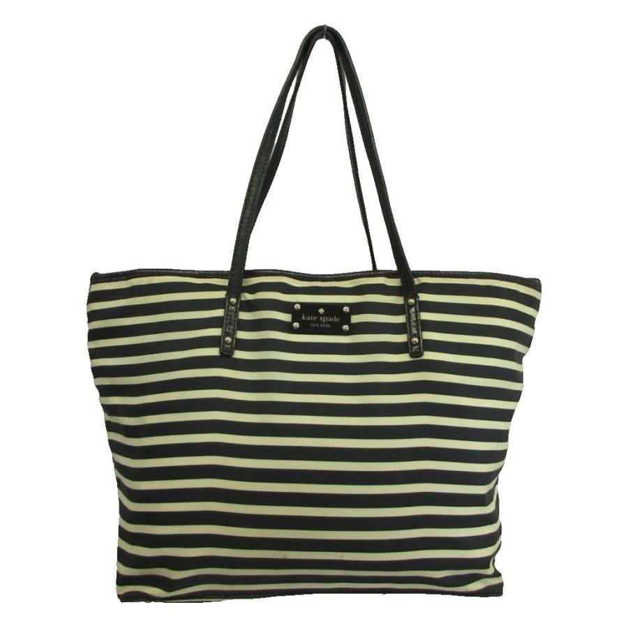 kate spade トートバッグ ボーダー ナイロン 肩掛け Kate spade(ケイト 