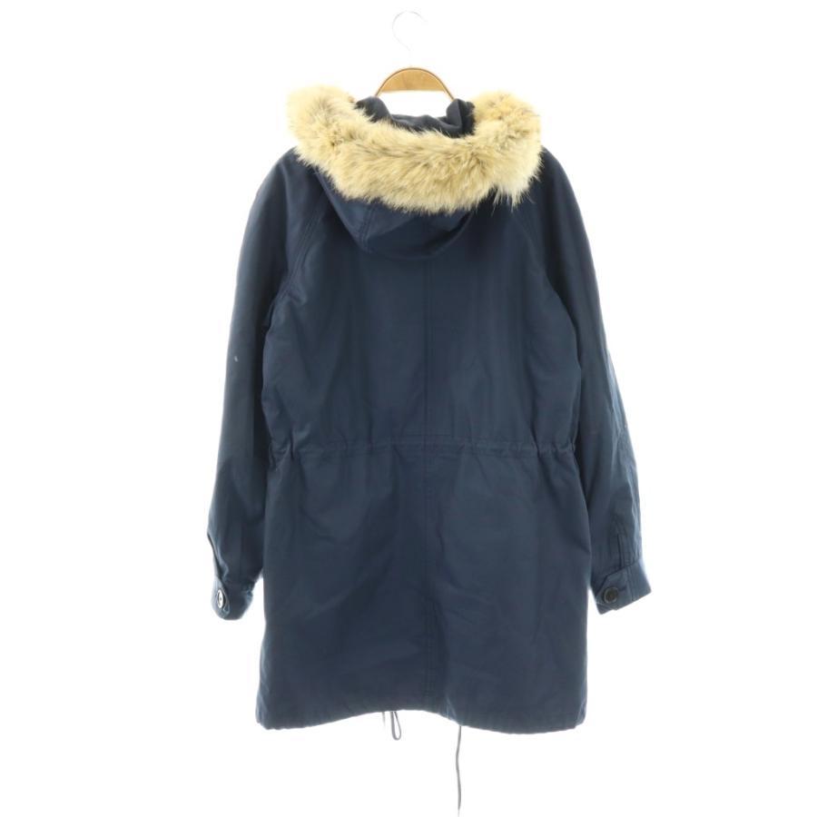 マークジェイコブス ボア フーデットモッズコート セーラーカラー 黒 2way MARC BY MARC JACOBS（マーク バイ マーク ジェイコブス） モッズ