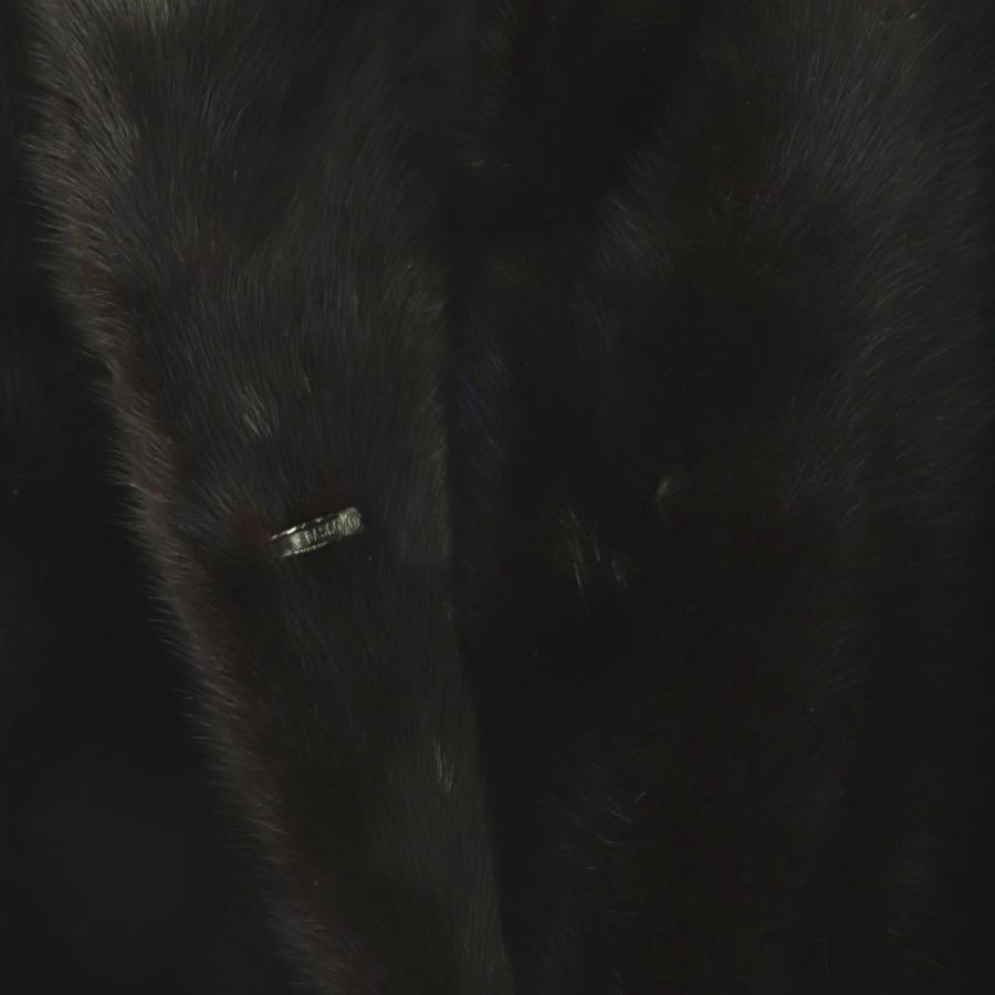 FUR star SELECTED FUR ファーコート ハーフコート アウター 11 ダークブラウン /DF ■GY99 レディース_3